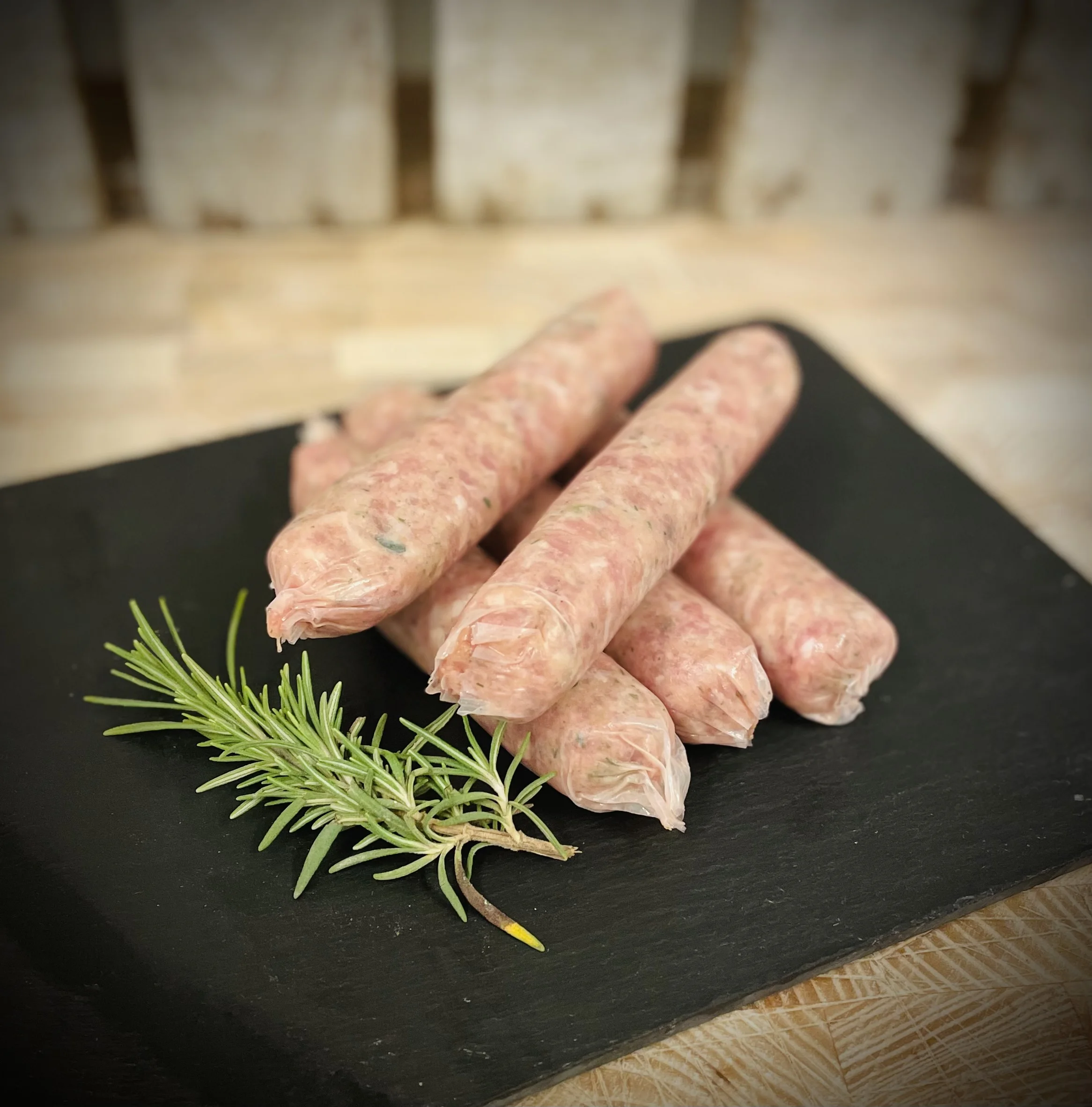 Pork and Leek Sausages