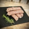 Pork Sausages with Sage and Red Onion