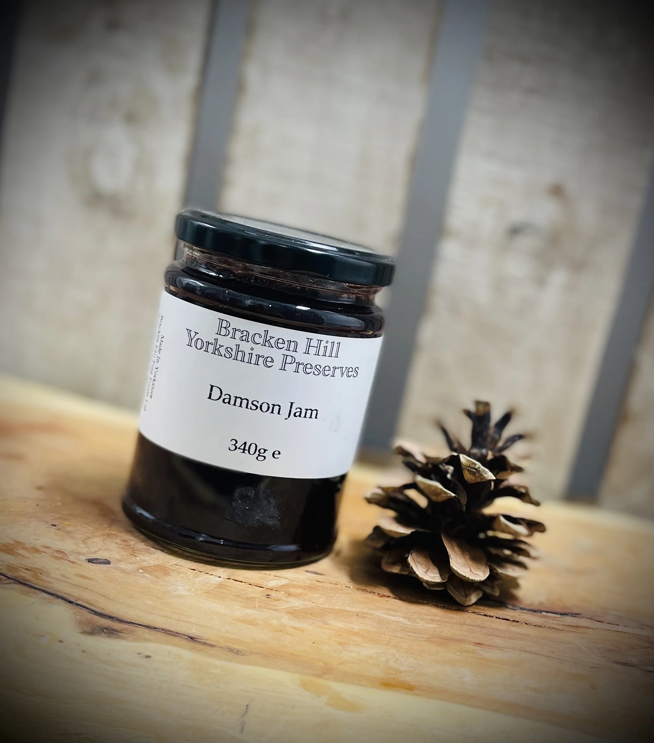 Bracken Hill Yorkshire Preserves Damson Jam 340g