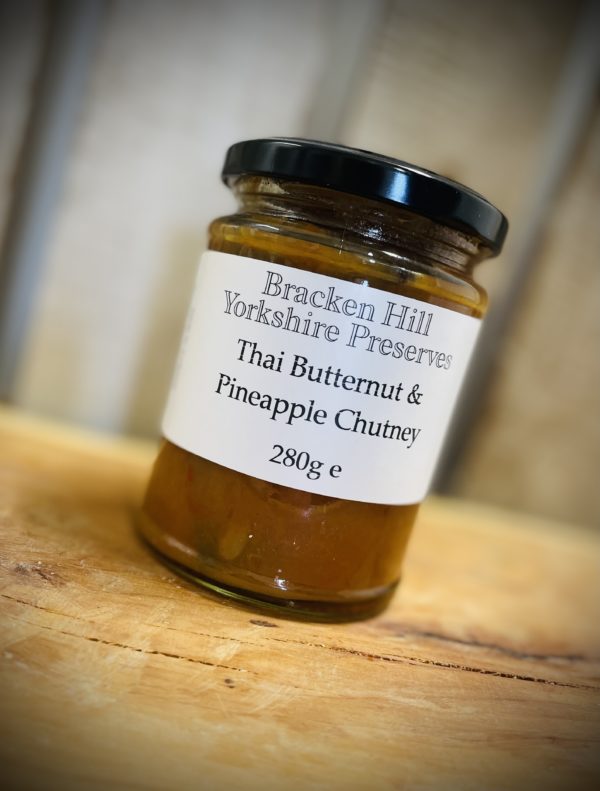 Bracken Hill Yorkshire Preserves - Thai Butternut & Pineapple Chutney