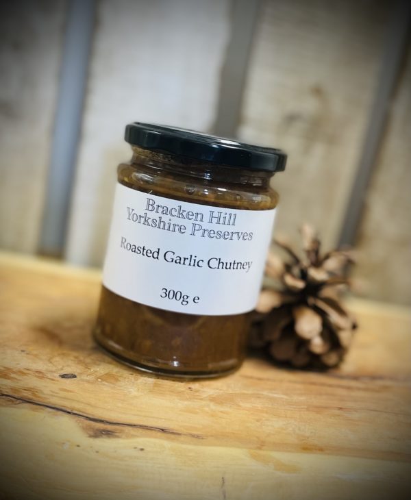 Bracken Hill Yorkshire Preserve Roasted Garlic Chutney 300g