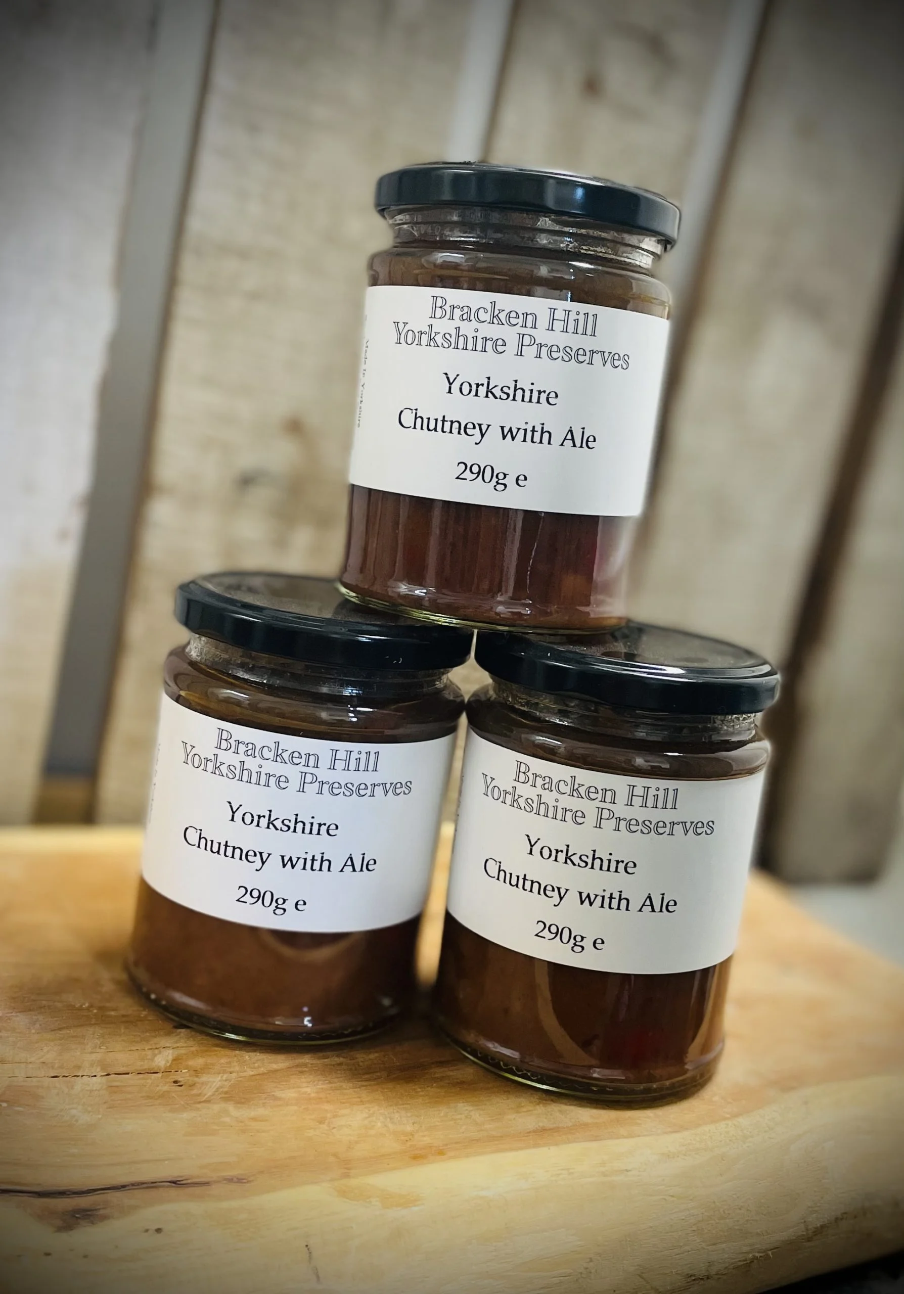 Bracken Hill Yorkshire Preserves Yorkshire Chutney with Ale 290g