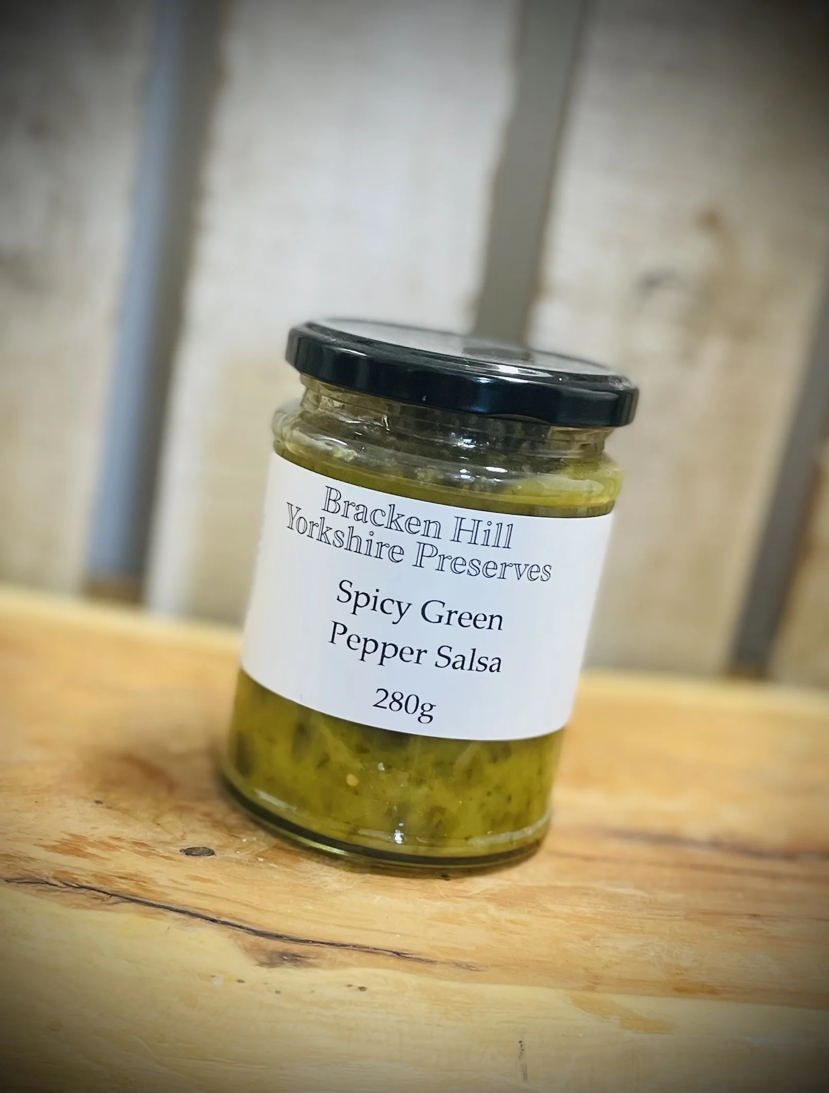 Bracken Hill Yorkshire Preserves Spicy Green Pepper Salsa