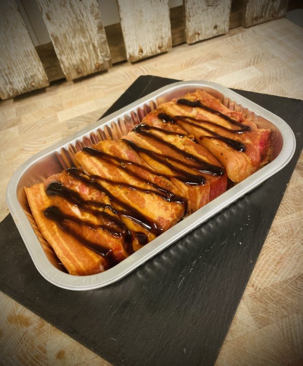 Maple Glazed Belly Pork Riblets