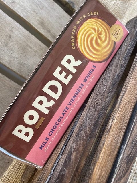 Border Milk Chocolate Viennese Whirls