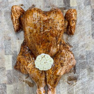Spatchcock Chicken - Black Garlic