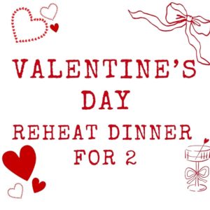 Valentines Dine In Box for 2 (Collection in Store)